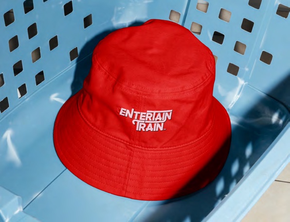 Entertain Train brand application