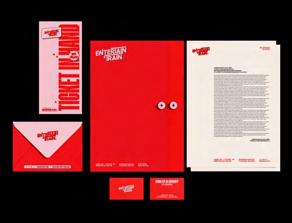 Entertain Train brand application