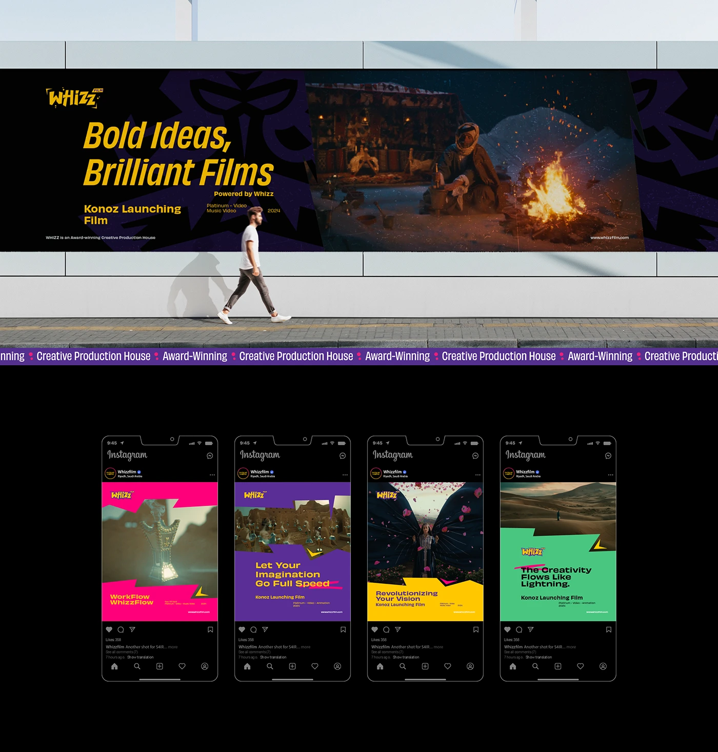 Whizz Film — Brand Identity — image 29
